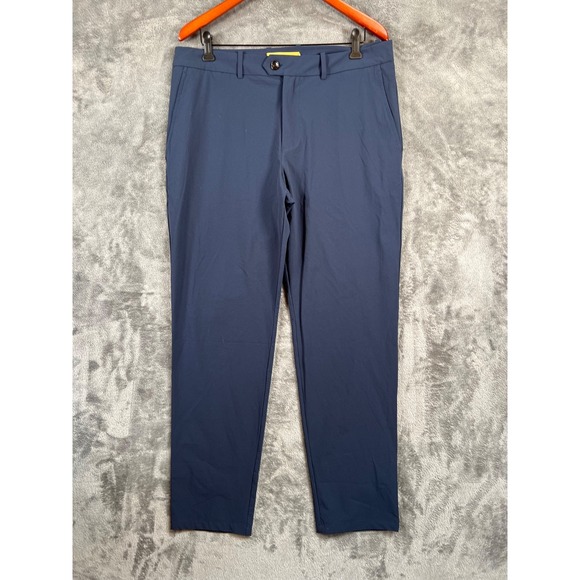 Field Day Sporting Co Golf Pants Mens36x31 Blue Performance Stretch Chinos